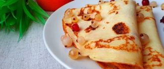 Блины на кефире тонкие с дырочками: рецепт с фото